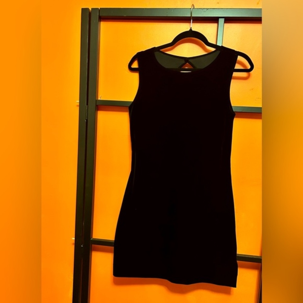 VTG  Y2K Velvet Bodycon Dress